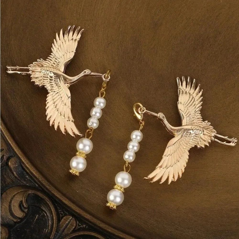 Bird hair clips M1391